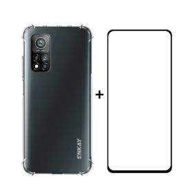 ENKAY Cover trasparente + vetro 3D Xiaomi Mi 10T / Mi 10T Pro