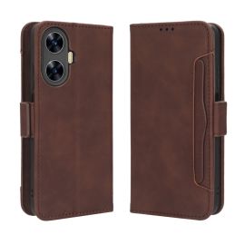 SLOT Cover portafoglio per Realme C55 marrone