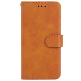 Custodia a portafoglio SMOOTH per Oppo A74 marrone