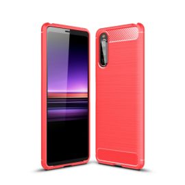 FLEXI TPU Ochranný kryt Sony Xperia 10 II Äervený