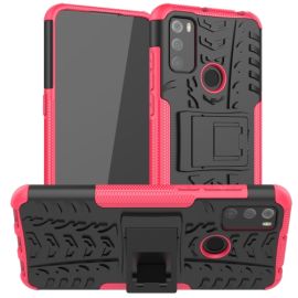 STAND Cover Extra resistente Alcatel 1S 2021 / 3L 2021 rosa