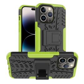STAND Cover Extra resistente Apple iPhone 14 Pro Max verde
