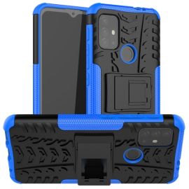 STAND Custodia Extra resistente per Motorola Moto G10 / G20 / G30 blu