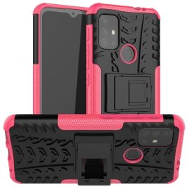 STAND Custodia Extra resistente per Motorola Moto G10 / G20 / G30 rosa