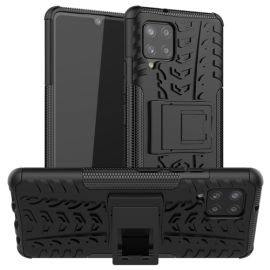 STAND Custodia Extra resistente per Samsung Galaxy A42 5G nera