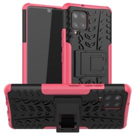 STAND Custodia Extra resistente Samsung Galaxy A42 5G rosa