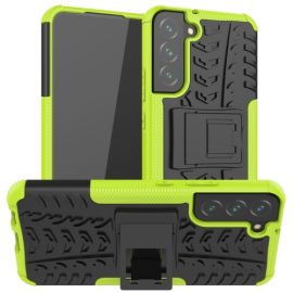 STAND Cover Extra resistente Samsung Galaxy S22 Plus 5G verde