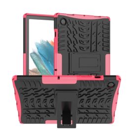 STAND Custodia Extra resistente per Samsung Galaxy Tab A8 (SM-X205 / SM-X200) rosa