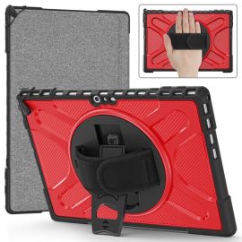 STANDING ULTRA Copertura resistente MicroSoft Surface Pro 4 / 5 / 6 / 7 rossa