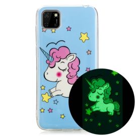 ART TPU Svietiaci obal Huawei Y5p UNICORN