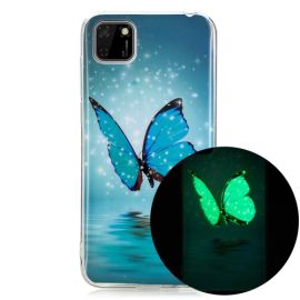 ART TPU Svietiaci obal Huawei Y5p BUTTERFLY