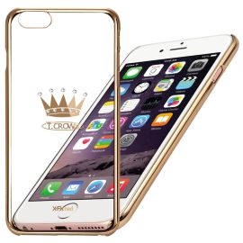 X-FITTED SWAROVSKI obal Apple iPhone 6 Plus / 6S Plus zlatý (0104)