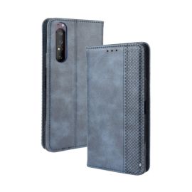 Custodia portafoglio BUSINESS Sony Xperia 5 II blu