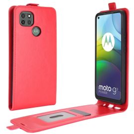 Custodia Flip Motorola Moto G9 Power rossa