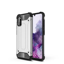 TOUGH Cover protettiva Samsung Galaxy A02s argento