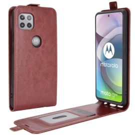 Custodia Flip Motorola Moto G 5G marrone