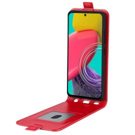 Custodia Flip Samsung Galaxy M53 5G rossa