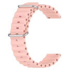 Cinturino universale in silicone OCEAN 22mm rosa