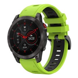 DOUBLE - RUBBER IN RUBBER COLORE per Garmin Epix Gen 2 (2a generazione) verde chiaro