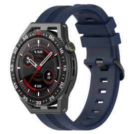 Cinturino RUBBER in silicone Huawei Watch Buds / GT3 SE / GT3 Pro 46mm blu scuro