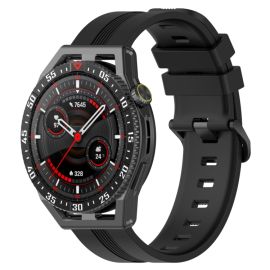 RUBBER Cinturino in silicone Huawei Watch Buds / GT3 SE / GT3 Pro 46mm nero