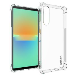 ENKAY AIRBAG Cover Extra resistente per Sony Xperia 10 V trasparente