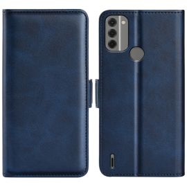 Custodia a portafoglio SIDE per Nokia C31 blu