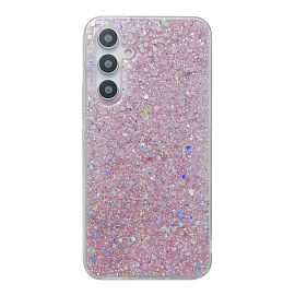 GLITTER cover protettiva Samsung Galaxy A55 5G rosa