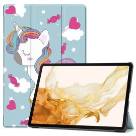 Custodia pieghevole ART per Samsung Galaxy Tab S9+ / S10+ UNICORN