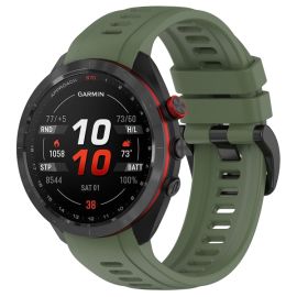 Cinturino in SILICONE per Garmin Approach S70 - 42 mm verde