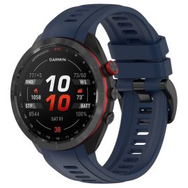 Cinturino in SILICONE per Garmin Approach S70 - 47 mm blu