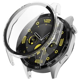 PC FULL COVER Cover in plastica con vetro per Huawei Watch GT 4 46mm trasparente