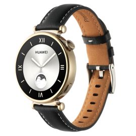 PELLE Cinturino LEATHER pelle per Huawei Watch GT 4 41mm nero