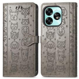 ART ANIMALS Cover portafoglio per Umidigi A15 grigia