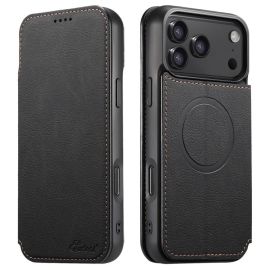 SUTENI RETRO Custodia a libro con MagSafe per Apple iPhone 17 Pro nero