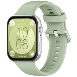 SILICONE Cinturino sostituibile per Huawei Watch Fit 3 grigio-verde