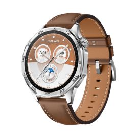 Cinturino in pelle LEATHER per Huawei Watch GT 5 46mm / GT 6 46mm marrone