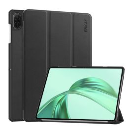 ENKAY LEATHER Custodia a libro per Honor Pad X8a nera