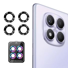 ENKAY ALU Vetro della fotocamera Xiaomi Redmi Note 14 Pro BLACK
