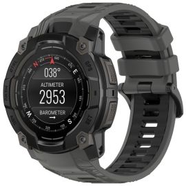 SPORT Cinturino intercambiabile in silicone Garmin Instinct 3 45mm GRIGIO BLACK