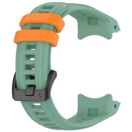 SILICONE Cinturino intercambiabile per Garmin Instinct E 45mm verde-arancio