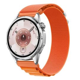 Cinturino di ricambio in NYLON per Huawei Watch GT 5 46mm / GT 6 46mm arancione
