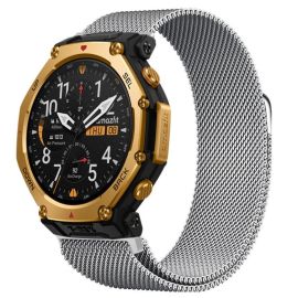 MILANESE Cinturino in metallo per Amazfit T-Rex 3 Pro 48mm argento