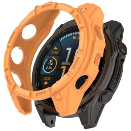 TPU HALF COVER Cover per Garmin Fenix 8 Pro 51mm AMOLED arancione