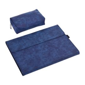 CARA 2in1 Flip cover + custodia per accessori per Microsoft Surface Pro X blu