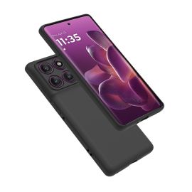 Custodia protettiva in TPU nera per Motorola Edge 60 / Edge 60 Fusion