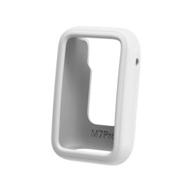 Cover HALF COPERTURA TPU per Xiaomi Smart Band 7 Pro bianca