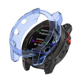 Custodia protettiva TPU Garmin Epix Gen 2 (2a generazione) blu