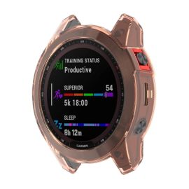 Cover protettiva TPU Garmin Fenix 7 arancione