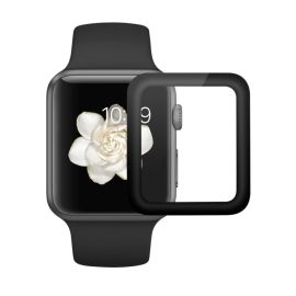 Vetro protettivo temperato Apple Watch 1/2/3 42mm nero